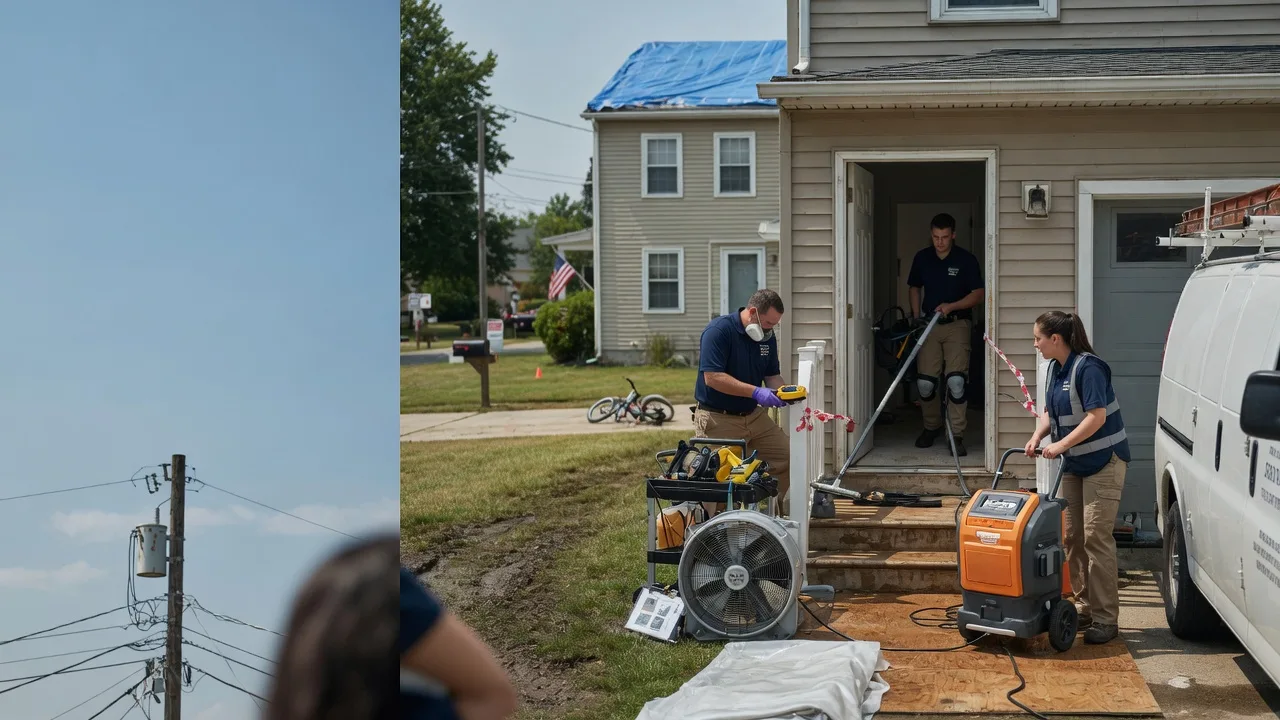 Water Damage Repair in Chalk Hill, PA near me